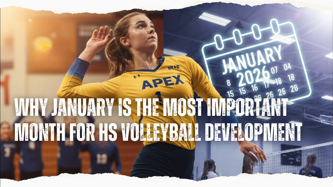 Why January Is the Most Important Month for HS Volleyball Development
