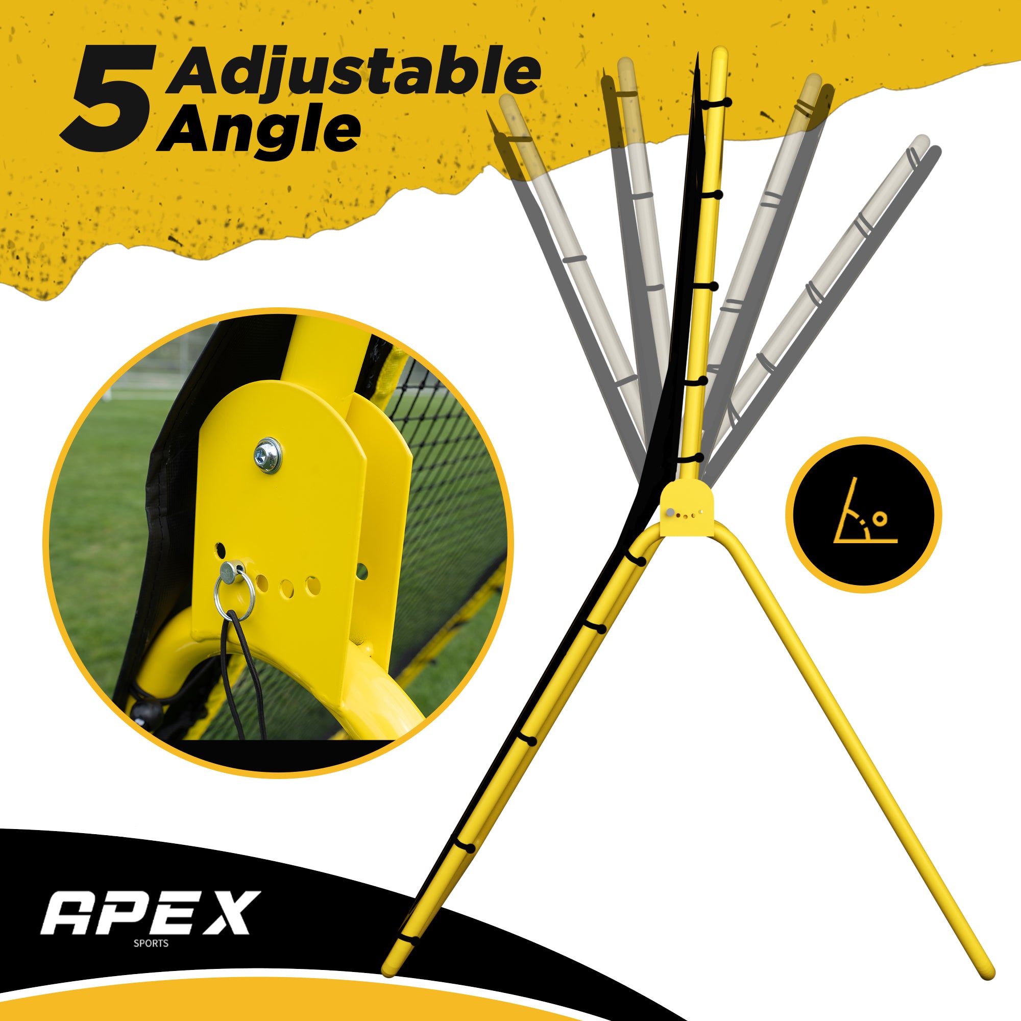 Apex Sports Lacrosse Rebounder 4x7 Feet