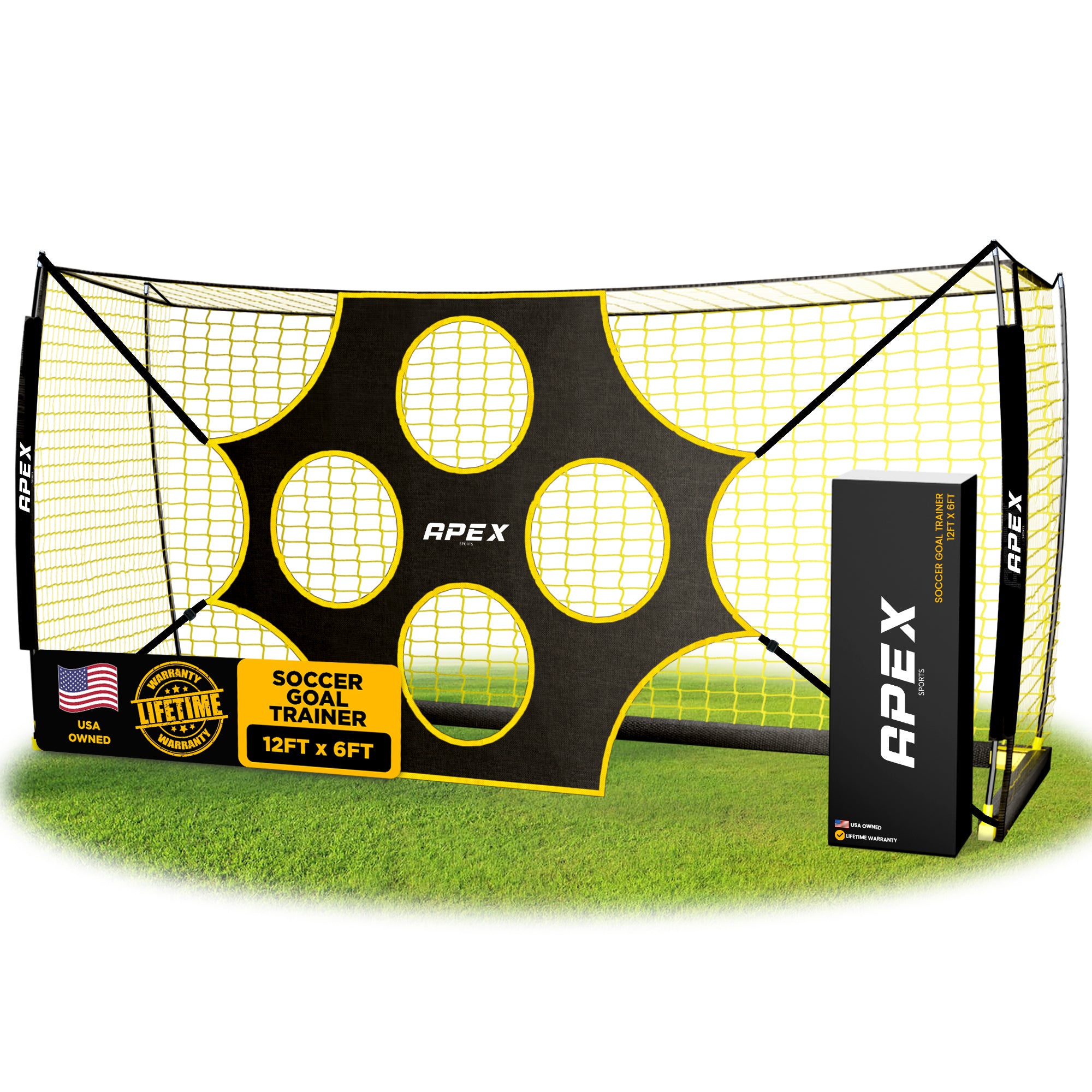 Apex Sports 12x6' Soccer Net