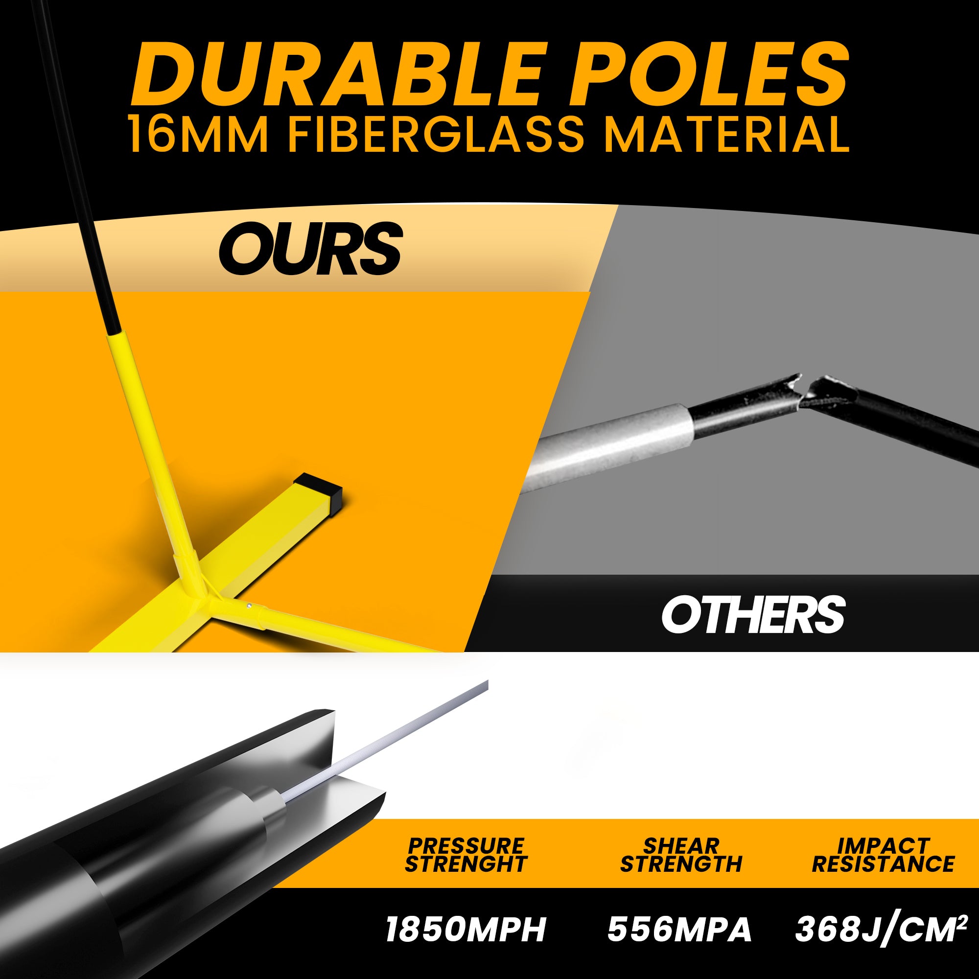 Apex Sports Adjustable Volleyball Net