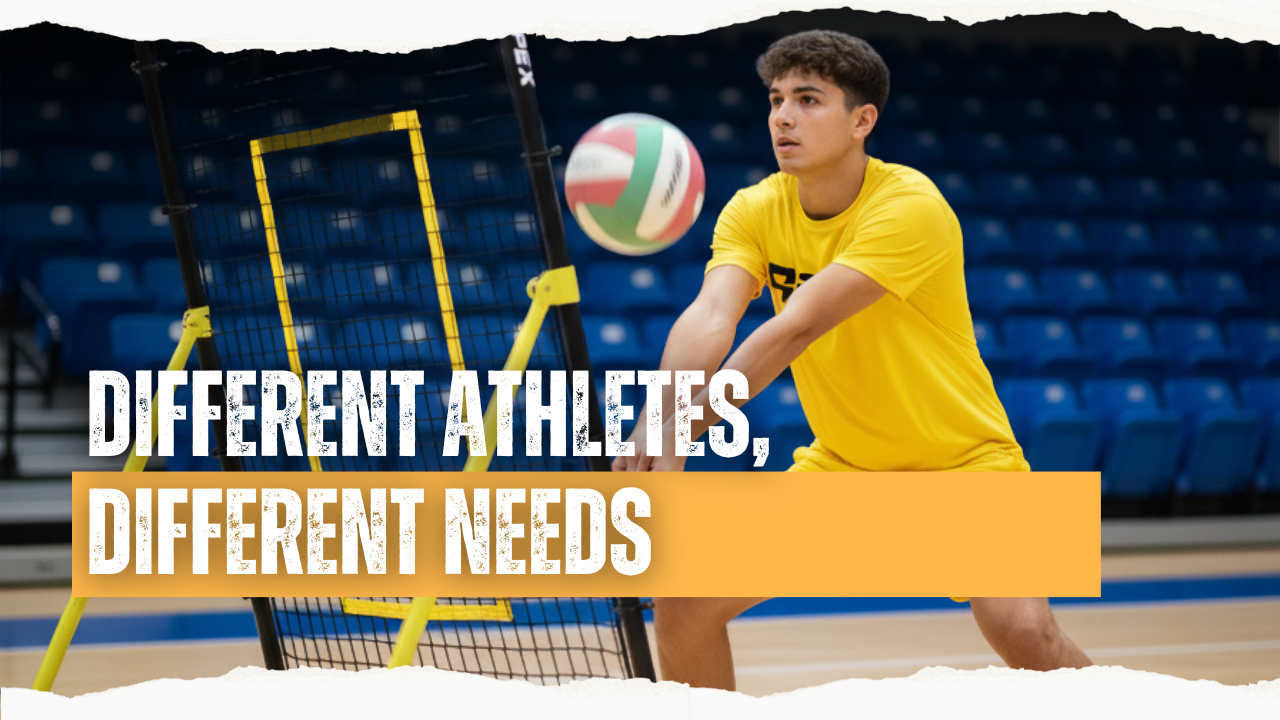 Different Athletes, Different Needs