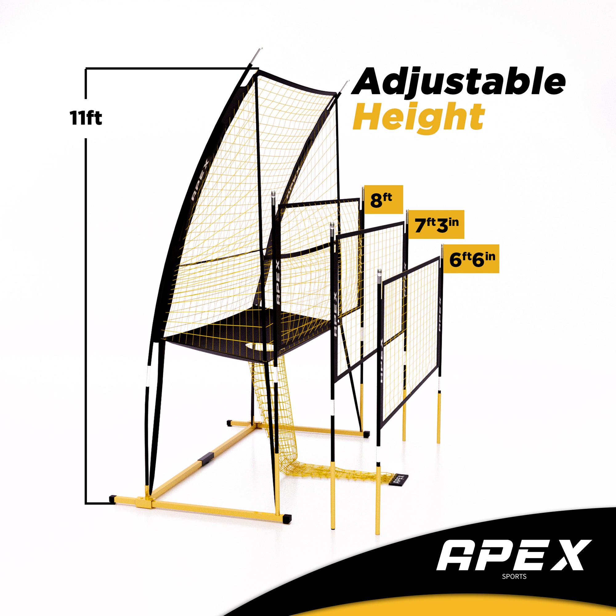 Apex Sports Volleyball Training Net System