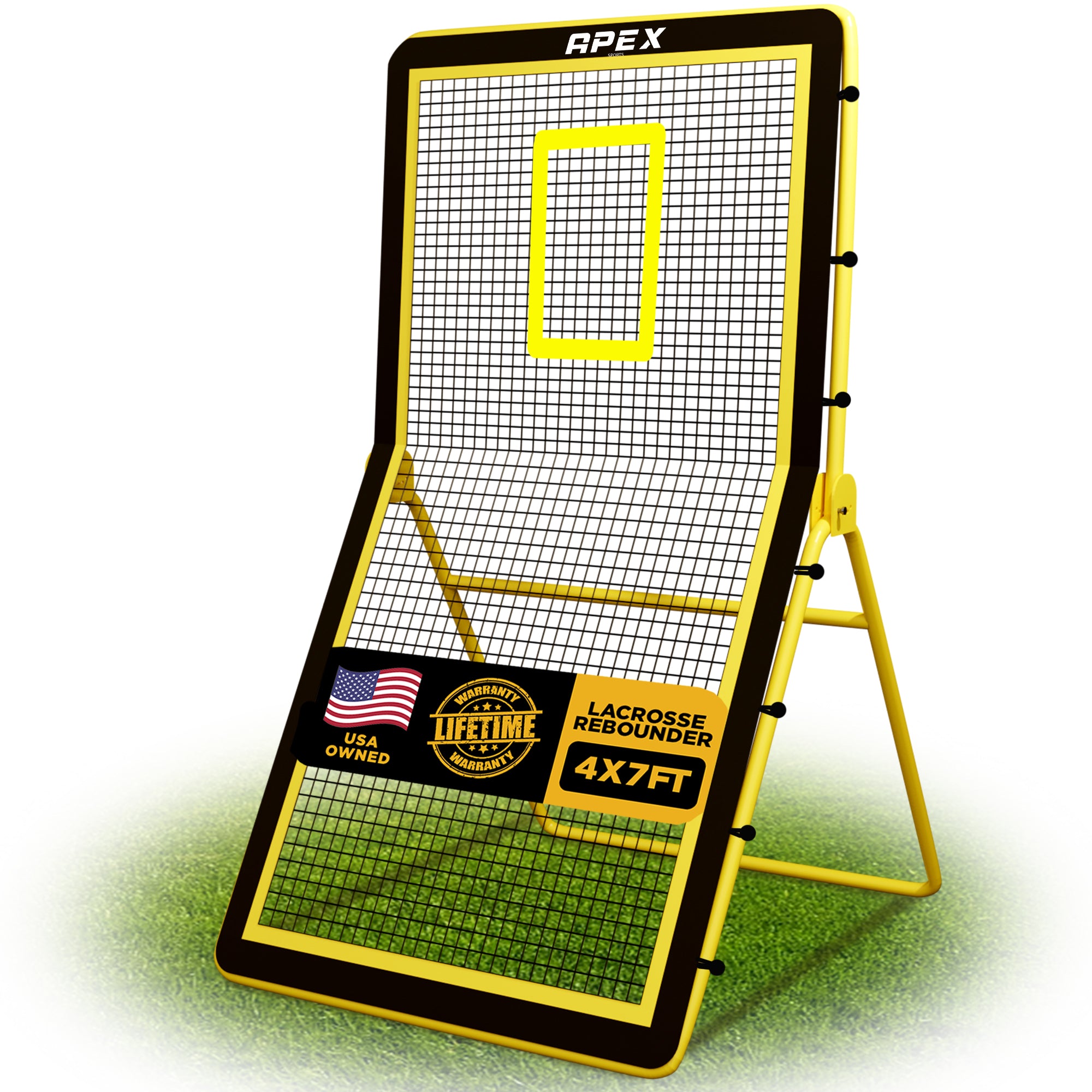 Apex Sports Lacrosse Rebounder 4x7 Feet